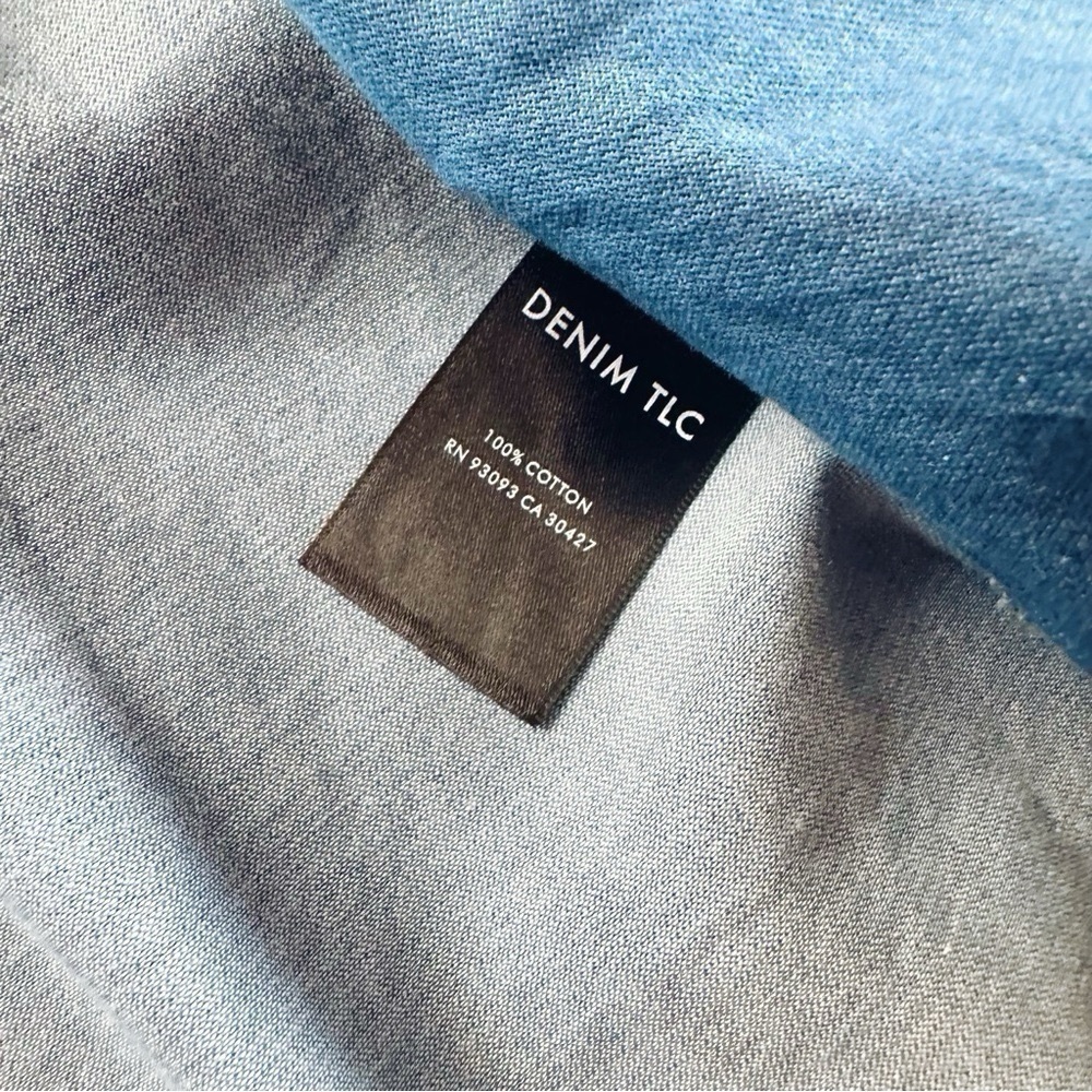 NEW Nic + Zoe Women’s Denim Femme Trench Coat - Picture 8 of 9